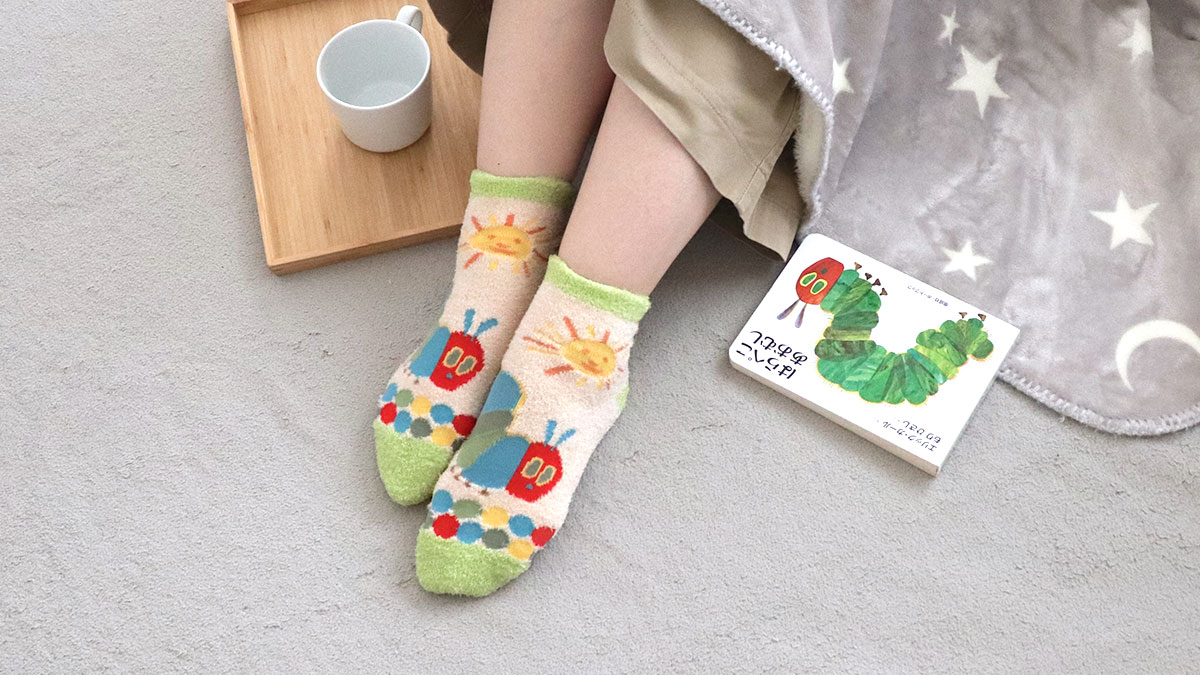 ふわもこあったかで気持ちいい！冷え対策にかわいいルームソックス【絵本のくつした】