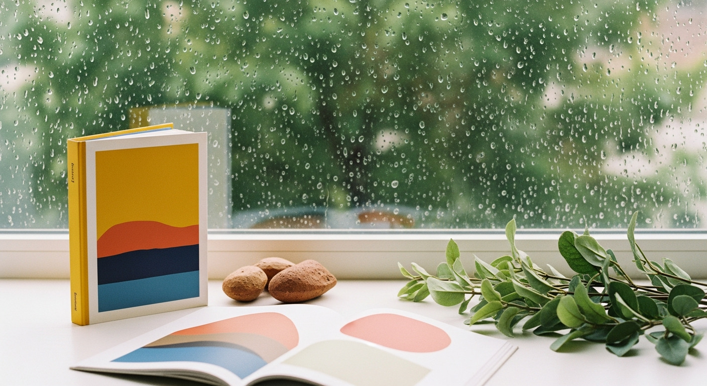 雨の日が特別な絵本時間:心ときめく過ごし方で、おうちを物語の舞台に